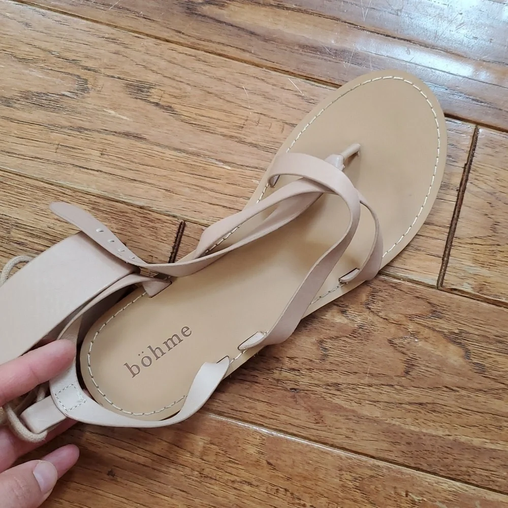 Böhme Gladiator Elegant Tan Sandals